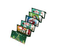 Porte-Billets De Noël Enveloppe Festive avec 10 Emplacements pour Cartes et