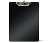 WAYTEX 931490 Porte Bloc A4 à Pince avec porte stylo Planchette plastique rigide- 22,5x31,5 cm - Noir
