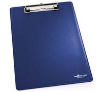 Porte-bloc, A4, avec pochette, bleu