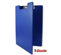 Porte-Bloc A4 - Esselte - Plastifié - Pince En Métal - Couleur Bleu - Mixte