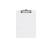 Porte-bloc A4 plastique transparent - 23 x 31,5 cm