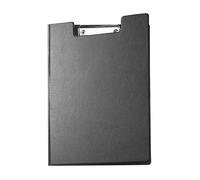 Porte bloc - ALBA - 233 92 90 - PVC noir - 35 x 23 cm - Pince presse feuilles