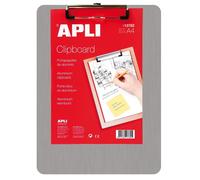APLI Porte-bloc 013782 en aluminium Format A4 Brun