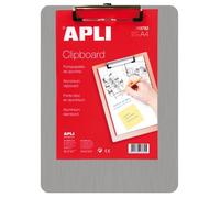 Porte-bloc apli aluminium a4 230x310mm clip fixateur