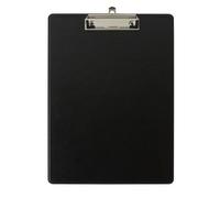 Porte-bloc avec pochette - Format 23x32cm pour A4 - Noir