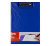 Apli 17205 - Porte-blocs avec rabat bleu A4