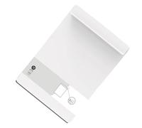 Porte-bloc de conférence 31,4 x 22,8 cm de taille standard, organiseur de documents, tableau d'écriture avec long clip portable