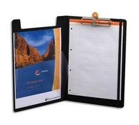 Porte bloc exactive avec rabat - Format A4, 23,7 x 1,5 x 33,5 cm