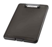 helit H2532009 - Porte-bloc DIN A4 „the clip“ gris translucide | Porte-bloc et planche à dessin pour documents, formulaires et notes