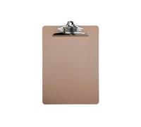 MAUL Porte-bloc Maulclassic – A4 portrait, isorel dur recyclable, pince nostalgique 25 mm – 1 unité