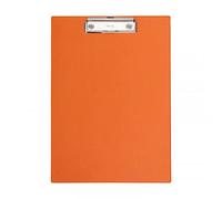 Porte-Bloc Plastifié - Format A4 - Orange - Maul