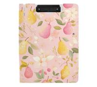 Porte-bloc pliable avec porte-documents A4 - Porte-stylo - Porte-stylo - Avec housse