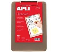 Porte Bloc Transparent Gris Apli G