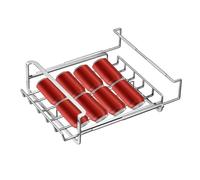Porte-bocal pour réfrigérateur,Support en acier inoxydable pour le stockage des boissons - Organisateur pour canettes et bouteilles de boissons dans le réfrigérateur,Solution de stockage pour armoires