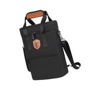 Porte-boisson fonctionnel avec capacité généreuse et sangles renforcées, idéal pour les fêtes, les pique-niques ou les excursions à la plage, manchon pour bouteille d'eau pour les voyages, Noir/blanc