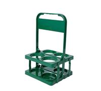 Porte-boisson pliable pour 4 bouteilles - Utilisation en extérieur - Robuste et design - Pour sodas
