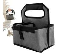 Porte-boissons pour la livraison - Porte-boisson isotherme pliable, organiseur de boissons portable, poignée de préhension, design de rangement étanche | Sac thermique pour activités de plein air