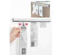 Porte-bon mural, Restaurant commande Grabber commande billet pince Rail argent aluminium 20-120 cm cuisine bureau