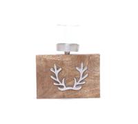 Porte bougie chauffe-plat cerf - grand modèle