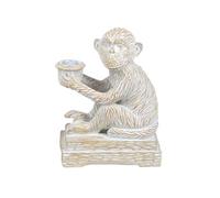 Porte Bougie Singe en résine