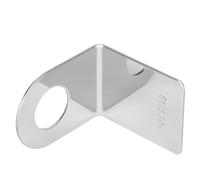Porte-Bouteille de Savon Autocollant, pour Salle de Bain et Cuisine, Style Américain, Porte-shampooing Mural en Acier Inoxydable 304, Diamètre Intérieur 27mm