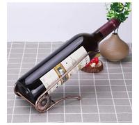Porte-bouteille de vin flottant en acier inoxydable