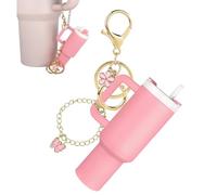 Porte-bouteille d'eau avec bandoulière réglable compatible avec les gobelets Stanley, Owala, Hydroflask, YETI, etc. Matériau en silicone de qualité alimentaire Plusieurs façons de transporter pour les