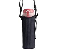 Porte-Bouteille d'Eau,Pochette Bandoulière Isotherme Grande - Support pour Bouteille d'Eau avec Sangle - Pour Le Voyage, Les Sports, Le Cyclisme, Le Camping, La Randonnée, La Pêche, La Chasse, L'Escal