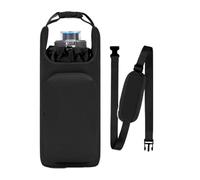 Porte-bouteille d'eau pour la marche | Porte-bouteille isotherme avec cordon de serrage avec poche - Pour salle de sport, randonnée, voyage, plein air, plage, bureau, école, voiture, croisière, marche