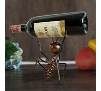 Porte-bouteille design fourmi - acier inoxydable