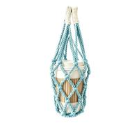 Porte-bouteille en En Tissée À La Main Avec Poignée Réutilisable | Sacoche pour bouteille d'eau Idéal pour travail de bureau, trajets quotidiens, voyages, thé au lait et café