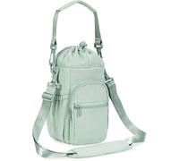 Porte Bouteille Isotherme Sac Gourde Avec Bandoulière - AUCUNE - Sac Bouteille d’Eau Pour La Randonnée à Pied - Vert