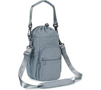 Porte Bouteille Isotherme Sac Gourde Avec Bandoulière - AUCUNE - Sac Bouteille d’Eau Pour La Randonnée à Pied - Bleu