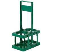 Porte-Bouteille Pliable 2 Trous - Porte Bouteilles - Panier À Boissons en Plastique - Casier À Vin - Porte-Bocal À BièRe Portable BBQ, Panier pour Le Rangement Et L'Organisation De La Cuisine