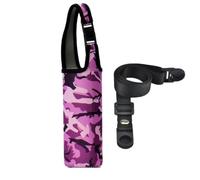 Porte Bouteille Sac for bouteille d'eau 2 pièces avec sangle | Étui de protection for bouteille de Sport Portable for femmes et hommes, for l'extérieur(Color16)