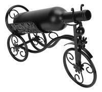 Porte-bouteille tricycle décoratif en fer - Design vintage