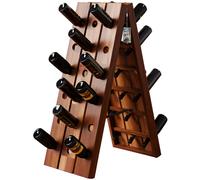 Casaria Porte Bouteille 87x55x39cm Étagère à vin 36 Bouteilles Casier à vin en Bois Présentoir Design déco