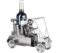 Porte-bouteilles de vin en métal pour voiture de golf, dimensions : 30 x 21 x 14 cm