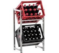 Porte bouteilles Lennert en acier inoxydable - Taille S Inox G
