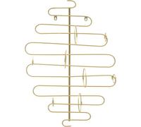 Porte-bouteilles mural Mauro Ferretti Alid 53x13x72 cm or pour 4 bouteilles