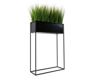Porte-bouteilles noir 90 cm LOFT