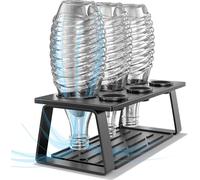 Porte-bouteilles pour bouteilles Easy Fuse - Egouttoir pour 3 bouteilles avec égouttoir amovible