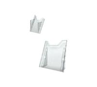 Durable 857819 Combiboxx Présentoir Porte - Documents Mural ou à Poser 1 Case Format A4 Vertical Polystyrène Transparent