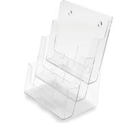 Porte-brochures de table Deflecto 4 compartiments A4/77441 DIN A4 4 compartiments