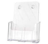 Porte-brochures, incliné, A5 portrait, transparent