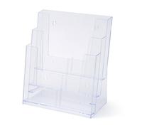 Porte-brochures Scritto® Comptoir/Mur 3x A4 Portrait
