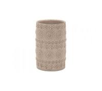 Porte brosse à dent - Céramique - Beige - Relief SPIRELLA