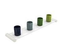 porte-brosse à dents Hewi 800.03.40199 blanc pur, vert pomme