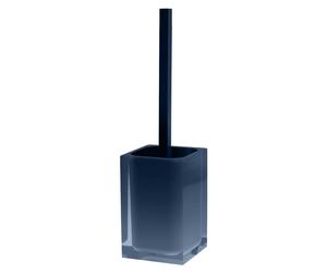 Porte-brosse de toilettes Gedy Rainbow RA33 bleu pétrole