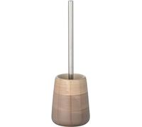 Porte Brosse Wc Pottery, Brosse Wc Noire, Céramique Peinte à La Main, 12,5x39,5 Cm, Sable - Wenko